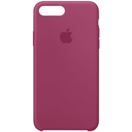 Чехол Silicone Case (AA) для Apple iPhone 7 plus / 8 plus (5.5'') Малиновый (1237)