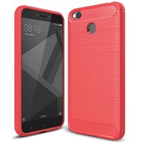 TPU чехол Slim Series для Xiaomi Redmi 4X Красный (21269)