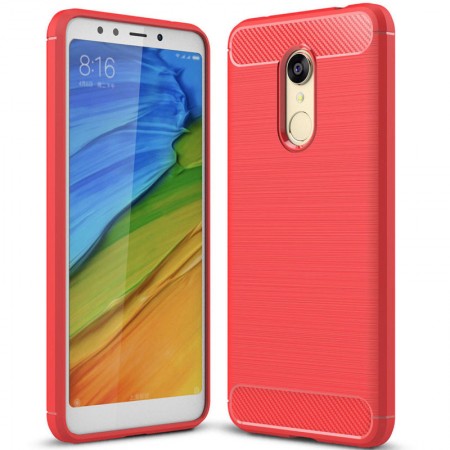 TPU чехол Slim Series для Xiaomi Redmi 5 Plus / Redmi Note 5 (SC) Красный (1261)