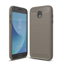 TPU чехол Slim Series для Samsung J730 Galaxy J7 (2017) Сірий (12089)