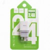 СЗУ Hoco C22A USB Charger 2.4A Білий (21198)