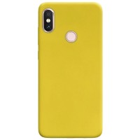 Силиконовый чехол Candy для Xiaomi Redmi Note 5 Pro / Note 5 (DC) Жовтий (14660)