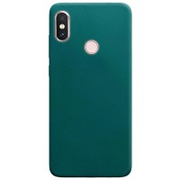 Силиконовый чехол Candy для Xiaomi Redmi Note 5 Pro / Note 5 (DC) Зелёный (14661)