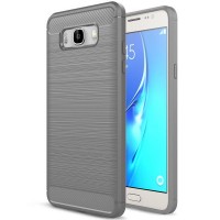 TPU чехол Slim Series для Samsung J710F Galaxy J7 (2016) Сірий (12099)