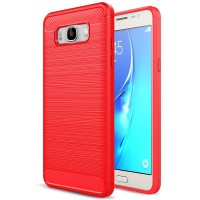 TPU чехол Slim Series для Samsung J710F Galaxy J7 (2016) Червоний (12803)