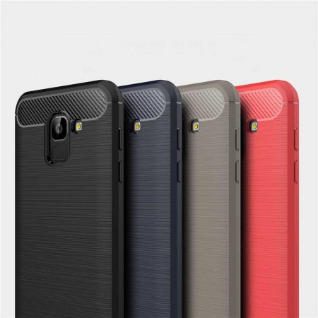 TPU чехол Slim Series для Samsung J600F Galaxy J6 (2018) Красный (1269)