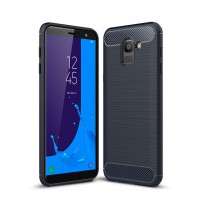TPU чехол Slim Series для Samsung J600F Galaxy J6 (2018) Синій (1271)