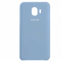 Чехол Silicone Cover (AA) для Samsung J400F Galaxy J4 (2018) Голубой (15101)