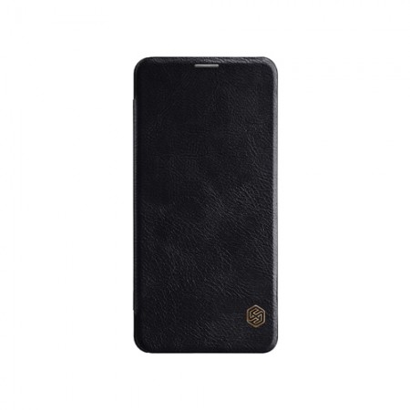 Кожаный чехол (книжка) Nillkin Qin Series для Huawei Honor Note 10 Чорний (12107)