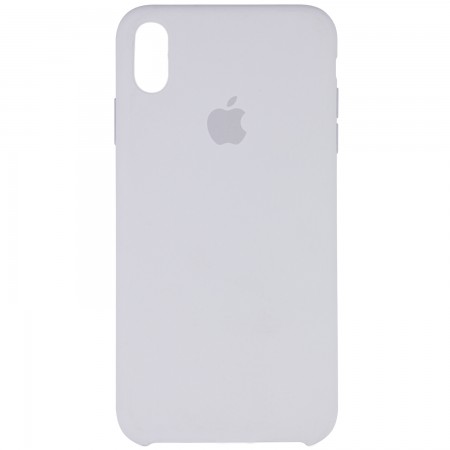 Чехол Silicone case (AAA) для Apple iPhone XS Max (6.5'') Белый (1308)