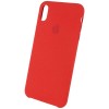 Чехол Silicone case (AAA) для Apple iPhone XS Max (6.5'') Червоний (1305)