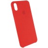 Чехол Silicone case (AAA) для Apple iPhone XS Max (6.5'') Красный (1305)