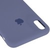 Чехол Silicone case (AAA) для Apple iPhone XS Max (6.5'') Сірий (17276)