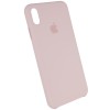 Чехол Silicone case (AAA) для Apple iPhone XS Max (6.5'') Розовый (1306)