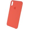Чехол Silicone case (AAA) для Apple iPhone XS Max (6.5'') Помаранчевий (17277)
