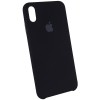Чехол Silicone case (AAA) для Apple iPhone XS Max (6.5'') Черный (1307)