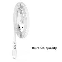 Дата кабель Baseus Tough USB to Lightning 2A (1m) Білий (13874)