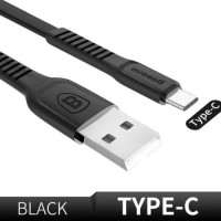 Дата кабель Baseus Tough USB to Type-C 2A (1m) Чорний (13877)