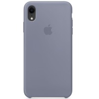 Чехол Silicone case (AAA) для Apple iPhone XR (6.1'') Серый (1358)