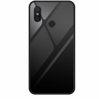TPU+Glass чехол Gradient series для Xiaomi Mi 8 SE Чорний (12142)
