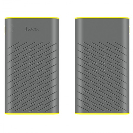 Портативное зарядное устройство Power Bank Hoco B31 Rege 20000 mAh Серый (13078)