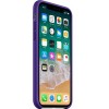 Чехол Silicone Case (AA) для Apple iPhone XS Max (6.5'') Фіолетовий (1390)