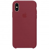 Чехол Silicone Case (AA) для Apple iPhone XS Max (6.5'') Красный (1387)