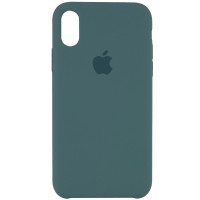 Чехол Silicone Case (AA) для Apple iPhone XS Max (6.5'') Зелёный (1395)