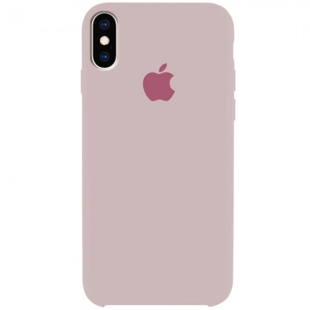 Чехол Silicone Case (AA) для Apple iPhone XS Max (6.5'') Серый (1400)