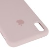 Чехол Silicone Case (AA) для Apple iPhone XS Max (6.5'') Розовый (1384)