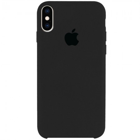 Чехол Silicone Case (AA) для Apple iPhone XS Max (6.5'') Серый (1399)