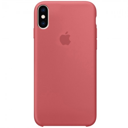 Чехол Silicone Case (AA) для Apple iPhone XS Max (6.5'') Червоний (1405)