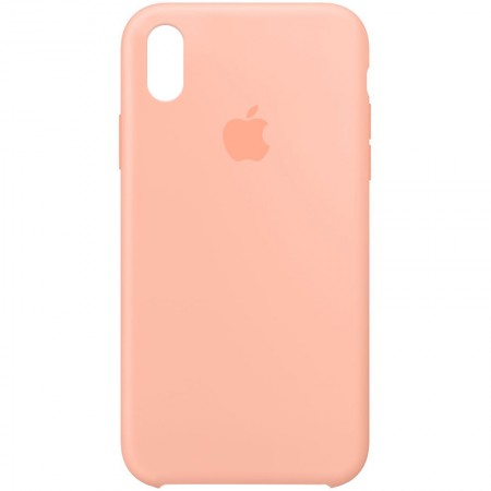 Чехол Silicone Case (AA) для Apple iPhone XS Max (6.5'') Оранжевый (1415)
