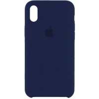 Чехол Silicone Case (AA) для Apple iPhone XS Max (6.5'') Синій (23638)