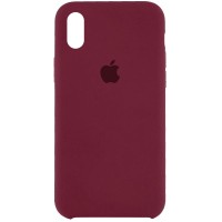 Чехол Silicone Case (AA) для Apple iPhone XS Max (6.5'') Червоний (23637)