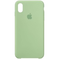 Чехол Silicone Case (AA) для Apple iPhone XS Max (6.5'') Зелений (23882)
