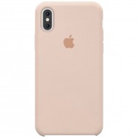 Чехол Silicone Case (AA) для Apple iPhone X (5.8'') / XS (5.8'') Рожевий (1434)