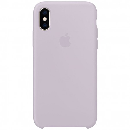 Чехол Silicone Case (AA) для Apple iPhone X (5.8'') / XS (5.8'') Серый (17154)