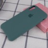 Чехол Silicone Case (AA) для Apple iPhone X (5.8'') / XS (5.8'') Зелёный (1444)