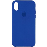Чехол Silicone Case (AA) для Apple iPhone X (5.8'') / XS (5.8'') Синій (17152)
