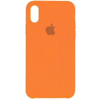 Чехол Silicone Case (AA) для Apple iPhone X (5.8'') / XS (5.8'') Помаранчевий (12149)
