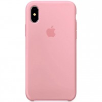 Чехол Silicone Case (AA) для Apple iPhone X (5.8'') / XS (5.8'') Рожевий (1426)