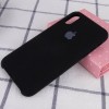 Чехол Silicone Case (AA) для Apple iPhone X (5.8'') / XS (5.8'') Черный (1437)