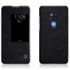 Кожаный чехол (книжка) Nillkin Qin Series для Huawei Mate 20 X Черный (12157)