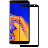 Гибкое ультратонкое стекло Caisles для Samsung Galaxy J4+ (2018) Черный (16102)