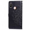 Кожаный чехол (книжка) Art Case с визитницей для Xiaomi Redmi Note 5 Pro / Note 5 (DC) Черный (29012)