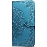 Кожаный чехол (книжка) Art Case с визитницей для Xiaomi Redmi Note 5 Pro / Note 5 (DC) Синій (29014)