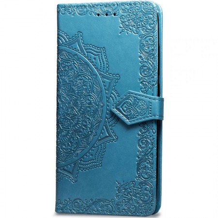 Кожаный чехол (книжка) Art Case с визитницей для Xiaomi Redmi Note 5 Pro / Note 5 (DC) Синий (29014)