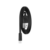 Дата кабель USAMS US-SJ201 USB to MicroUSB 2A (1.2m) Чорний (13883)