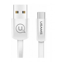 Дата кабель USAMS US-SJ200 USB to Type-C 2A (1.2m) Белый (13885)